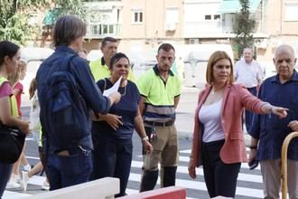 Avanza la transformación de la calle Gran Canal hacia una mayor accesibilidad y seguridad