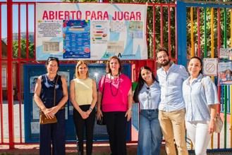 Judith Piquet impulsa el programa 'Abierto para Jugar en Verano' en el Colegio Alicia de Larrocha