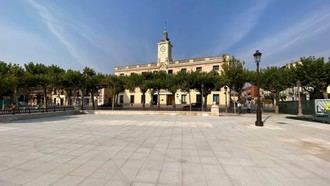 Finaliza la primera fase de las obras en la Plaza de Cervantes, lista para las Ferias y Fiestas 2025