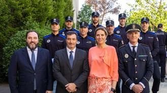 Clausura de cursos de ascenso para policías locales en Pozuelo de Alarcón