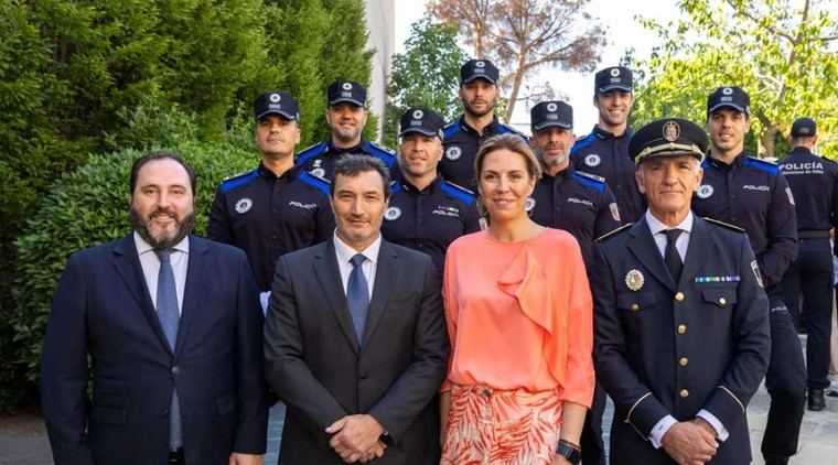 Clausura de cursos de ascenso para policías locales en Pozuelo de Alarcón