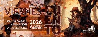 Inauguración del programa 'Viernes de Cuento' en la Biblioteca Municipal el 2 de octubre