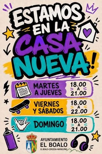 Inauguración de la nueva sede de la Casa de la Juventud en El Boalo
