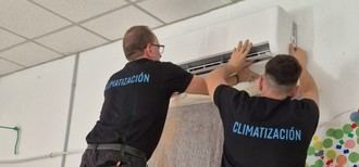 Climatización en la Escuela Infantil Casa de Niños de La Poveda en Arganda