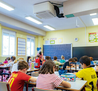 Cuatro colegios y cinco escuelas infantiles de Rivas ya cuentan con climatización por aerotermia