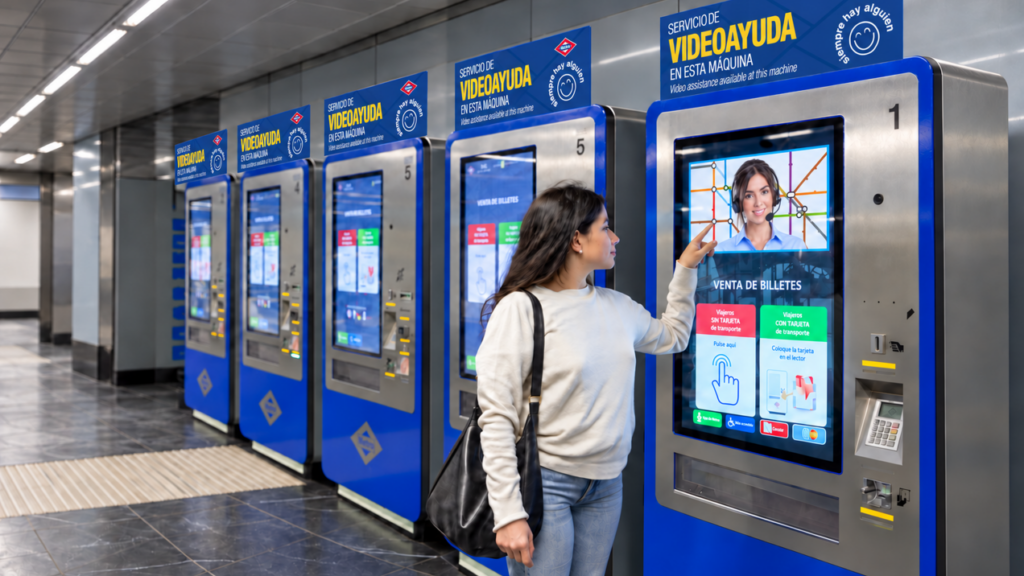 Metro activa asistencia remota en 214 máquinas, 72 con videollamada