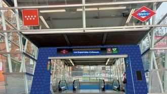 Renombrada la estación de Metro Los Espartales como Los Espartales-Coliseum para facilitar el acceso al estadio del Getafe CF
