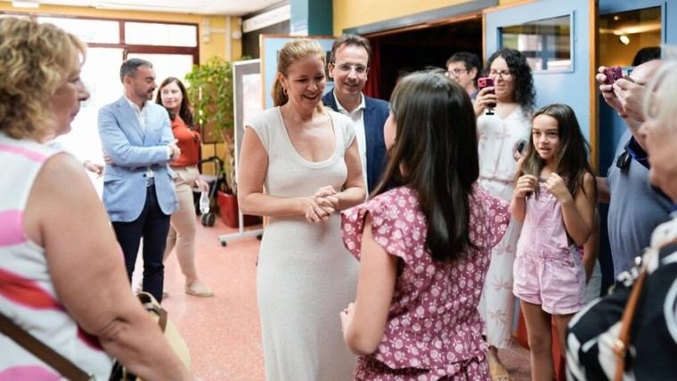 250 abuelos y sus nietos celebran juntos el Día de los Abuelos en Leganés