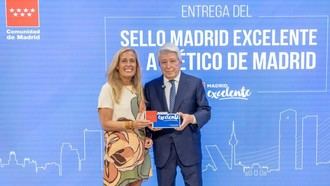 Atlético de Madrid recibe el sello de calidad 