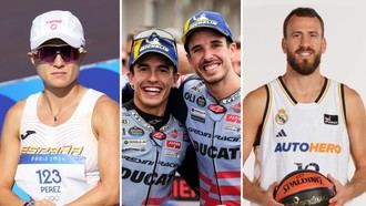 Premios Siete Estrellas del Deporte: Reconocidos Álex y Marc Márquez, María Pérez y Sergio Rodríguez en Madrid