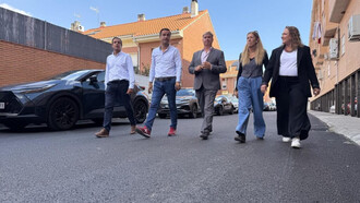 Renovación de 58 calles en Campo Real: el Gobierno autonómico avanza en mejoras urbanas