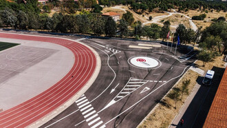 Nuevo circuito de educación vial en Madrid para entrenar a servicios de seguridad y emergencias