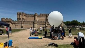 Estudiantes madrileños lanzan experimentos a la estratosfera con un nuevo proyecto educativo