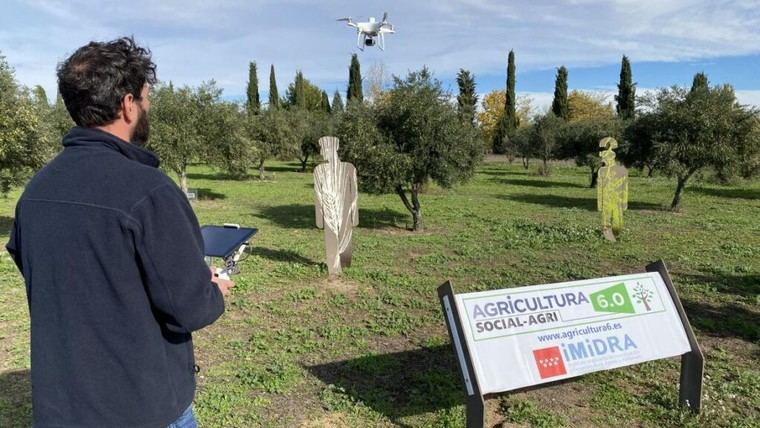 Madrid utiliza drones y IA para potenciar la agricultura