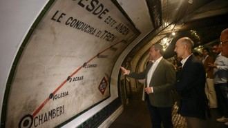 Obras de mejora en la histórica estación de Metro de Chamberí para celebrar su 60º aniversario de cierre
