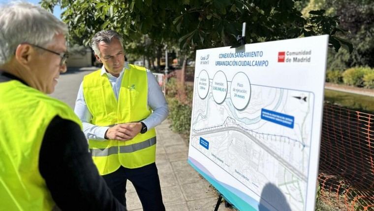 Obras de un nuevo colector mejorarán el saneamiento en Ciudalcampo, beneficiando a más de 1.200 viviendas