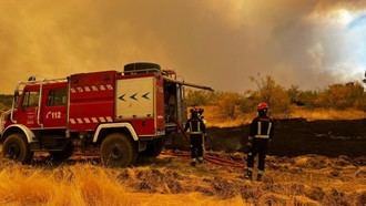 300.000 kilos de forraje para ganaderos afectados por incendios en la región