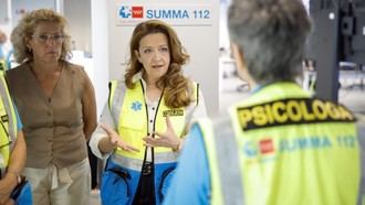 Atención psicológica para los profesionales que lucharon contra los incendios en la Sierra Oeste de Madrid