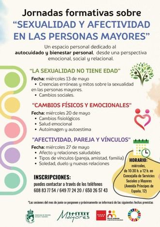 Jornadas sobre sexualidad y afectividad para mayores promueven el bienestar emocional