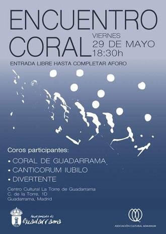 Concierto de reaparición de la Coral de Guadarrama con Canticorum Iubilo y Divertente