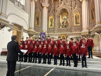 Concierto de la Escolanía de El Escorial en Semana Santa en Chamberí