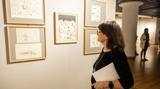 Mesa redonda y visita guiada en la exposición de Mingote en Pozuelo este jueves