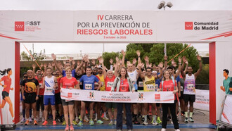 Éxito rotundo en la IV Carrera por la Prevención de Riesgos Laborales en Madrid Río