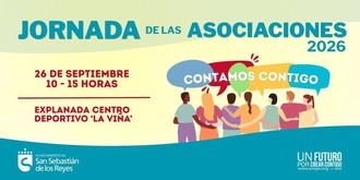 Jornada de Asociaciones: más de 30 colectivos locales se reunirán el 26 de septiembre