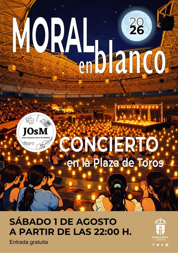Concierto gratuito de la Joven Orquesta Sierra de Madrid en agosto 2026