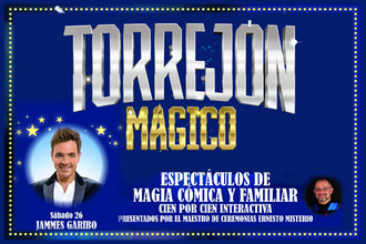 Última función de 'Torrejón Mágico' con Jammes Garibo este sábado a las 12:00 horas