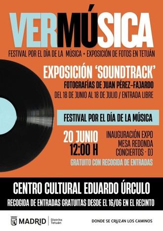 Programación cultural musical en Tetuán para junio 2026