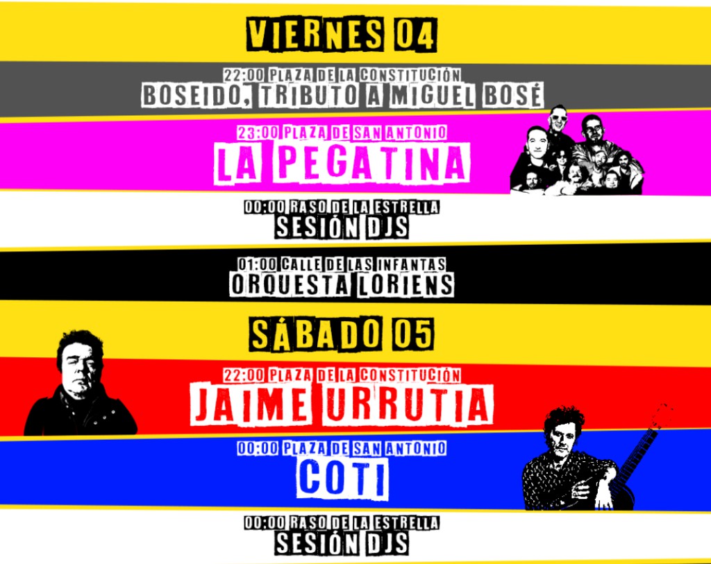 Artistas destacados en las Fiestas del Motín 2026 de Aranjuez