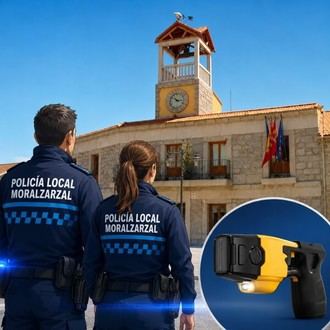 Policía Local de Moralzarzal moderniza su equipamiento con dispositivos TASER