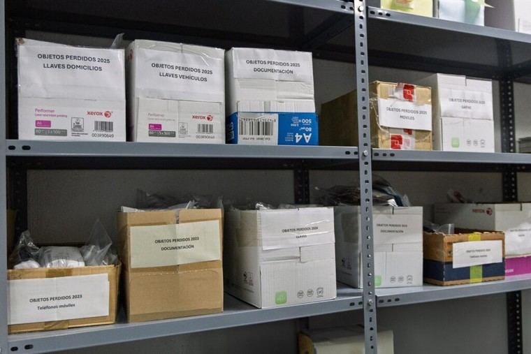 Policía Local devuelve 331 objetos perdidos en un año y medio