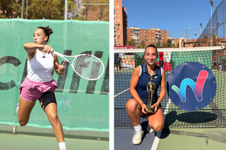 Carlota Luján gana los títulos individual y de dobles del ITF J30 de Alcalá de Henares