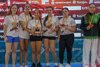 María Lozano brilla con dos medallas en el Campeonato de España de karate