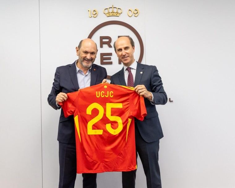 UCJC y RFEF firman convenio para mejorar la formación en fútbol