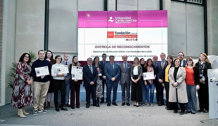 La Universidad Camilo José Cela obtiene certificaciones SISCAL y acreditación para su Facultad de Educación