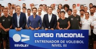 La Universidad Europea alberga el Curso Nacional de Entrenador de Voleibol Nivel III