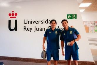 Club América de México entrena en la URJC de Madrid