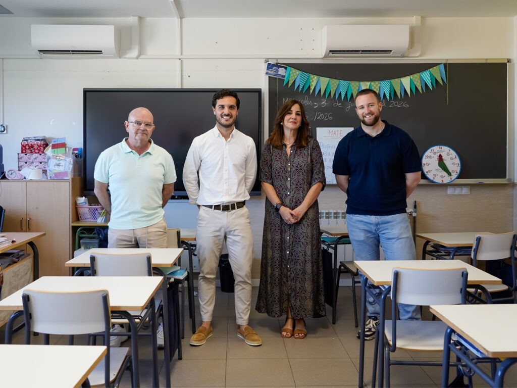 Torrejón de Ardoz instala aire acondicionado en todas sus aulas públicas, un hito en España