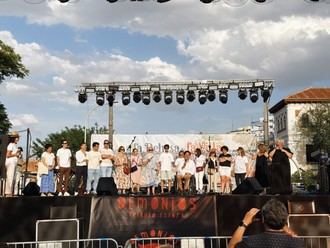 Fiestas de la Dehesa de la Villa inician con música y actividades en Valdezarza