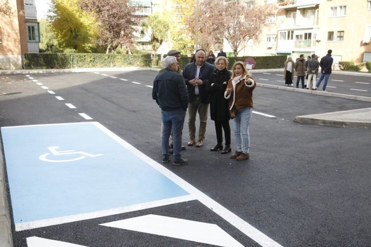 Finalizan las obras de accesibilidad en Luis de Hoyos Sainz y Valdebernardo
