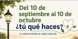 Actividades para la salud mental en conmemoración del Día Mundial de Prevención del Suicidio