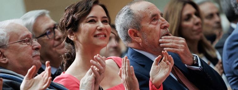 Ayuso y Leguina, reencuentro en el 40º aniversario del Estatuto de Autonomía: El ex PSOE ensalza los gobiernos del PP