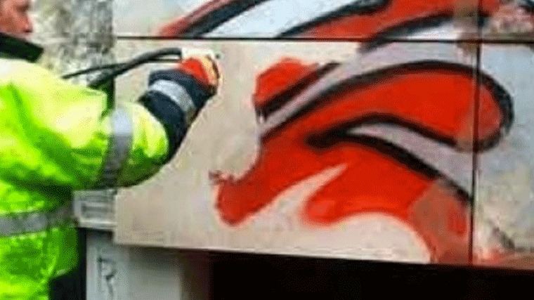 La eliminación de grafitis costó al Ayuntamiento 65.000 € el pasado año