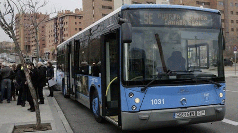 investigan posible líquido abrasivo en otro autobús de la EMT, no hay heridos