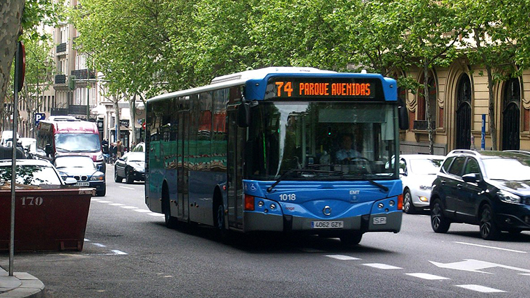 Ampliado el recorrido de la línea 74 de la EMT para llegar al Centro de Salud Baviera