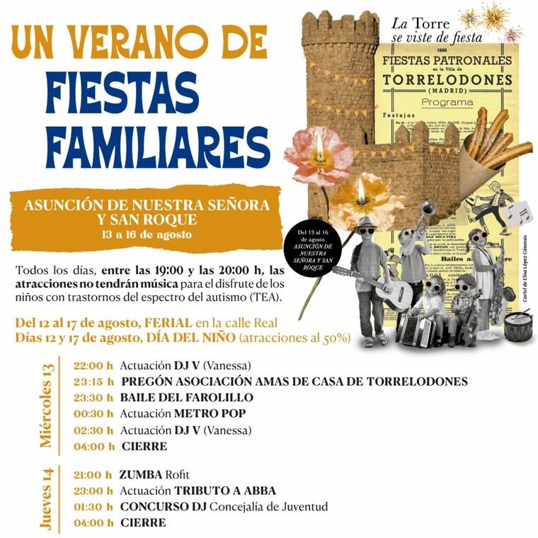 Fiestas en honor a la Asunción de Nuestra Señora y San Roque del 13 al 16 de agosto