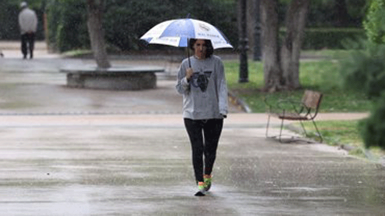 Aviso amarillo en la Comunidad por el riesgo de lluvias y tormentas